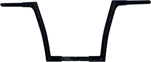 FAT BAGGERS INC. 707012-B 1-1/4" EZ Install Flat Top Handlebar - 12" - Black - 12" Black