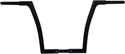 FAT BAGGERS INC. 706014-B 1-1/4" EZ Install Flat Top Handlebar - 14" - Black - 14" Black