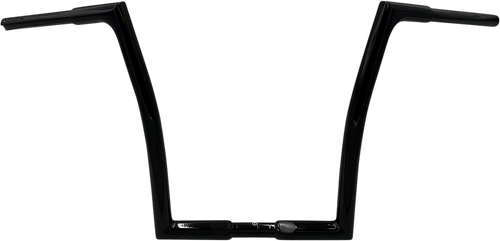 FAT BAGGERS INC. 708014-B 1-1/4" EZ Install Flat Top Handlebar - 14" - Black - 14" Black