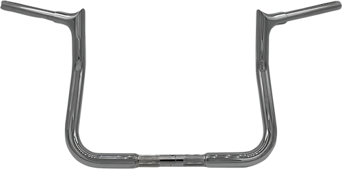 FAT BAGGERS INC. 905011 1-1/4" EZ Install Pointed Top Handlebar - Reduced Reach - 11" - Chrome - Reduced Reach 11" Chrome