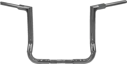 FAT BAGGERS INC. 615014 1-1/2" EZ Install Flat Top Handlebar - 14" - Chrome - 14" Chrome