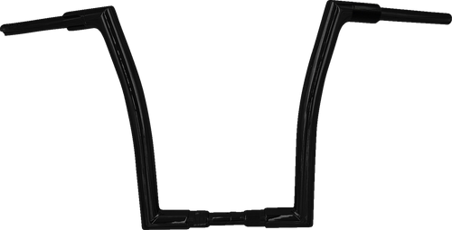 FAT BAGGERS INC. 618016-B 1-1/2" EZ Install Flat Top Handlebar - 16" - Black - 16" Black