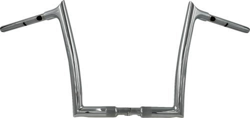 FAT BAGGERS INC. 948012 1-1/4" EZ Install Pointed Top Handlebar - 12" - Chrome - 12" Chrome