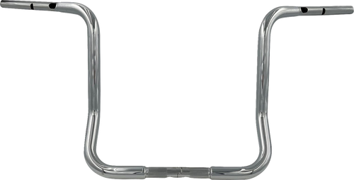 FAT BAGGERS INC. 943016 1-1/4" EZ Install Round Top Handlebar - 16" - Chrome - 16" Chrome