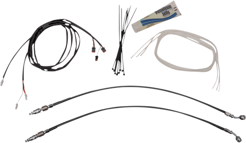FAT BAGGERS INC. 109214-B Installation Kit - 14"-16" - Black - 14"-16" Black
