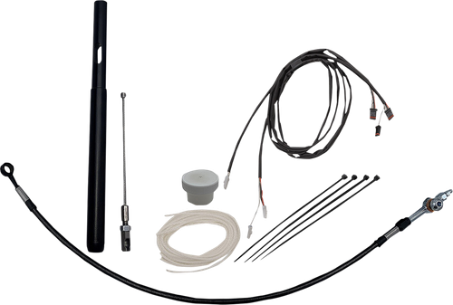 FAT BAGGERS INC. 109014-B Installation Kit - +6" - Black - +6" Black