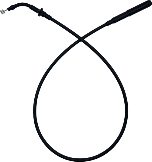 FAT BAGGERS INC. 108010-B EZ Install Upper Clutch Cable - FLHX/FLTR SE - +10" - Black Vinyl - FLHX/FLTR SE +10" Black Vinyl