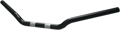 KHROME WERKS 300801 1" Handlebar — Drag/Low - Drag Low Black