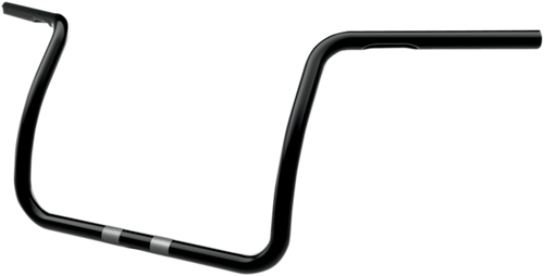 KHROME WERKS 300813A 1" 2+2 Custom Sweeper Handlebar - Black
