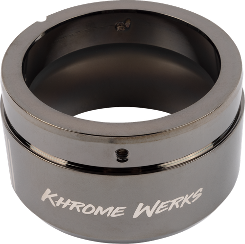 KHROME WERKS 201758P Klassic End Cap Tip - Left Hand Eclipse