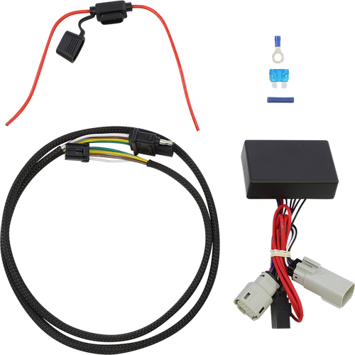 KHROME WERKS 720755 Plug-and-Play Trailer Wiring Kit - 8 Pin