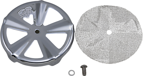 VANCE & HINES 71017 Air Cleaner Cover - Chrome