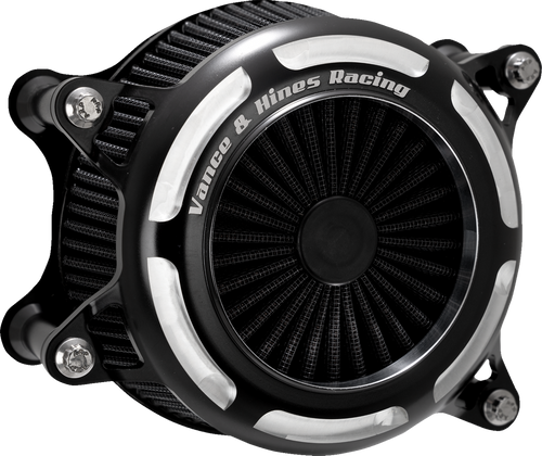 VANCE & HINES 41113 V02 Onyx Air Intake Kit - Black Contrast