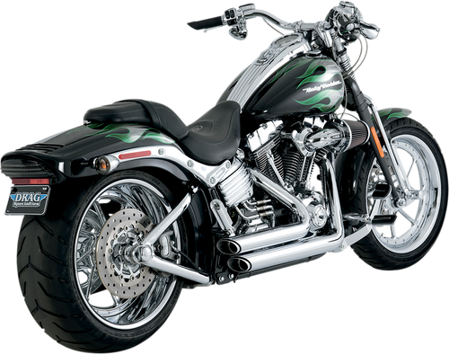 VANCE & HINES 17221 Shortshots Staggered Exhaust System - Chrome