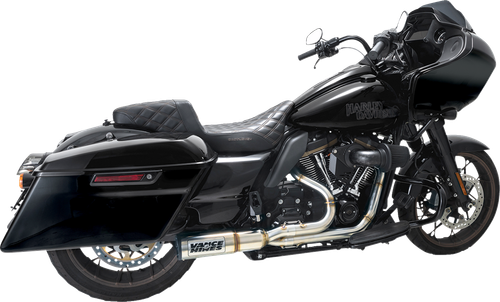 VANCE & HINES 27321-22 2-into-1 High Output PCX™ Exhaust System - Brushed - Touring - Brushed Touring