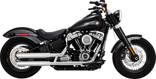 VANCE & HINES 16376 3" Twin Slash Slip-On Muffler - Chrome