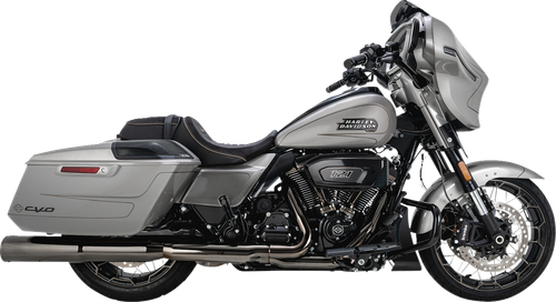 VANCE & HINES 16468 Hi-Output Slip-On Mufflers - Dark Chrome - 4-1/2" - Dark Chrome 4-1/2"