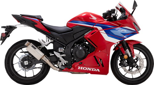 VANCE & HINES 34601 VS-6 Slip-On Muffler - Stainless Steel - Honda CB/CBR 500 - Stainless Steel Honda CB/CBR 500