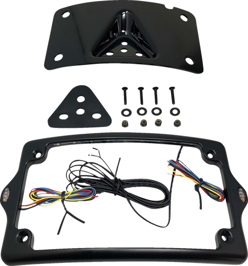KODLIN USA KUS20350 Elypse 3-1 LED License Plate Kit - Amber/Red/White Black