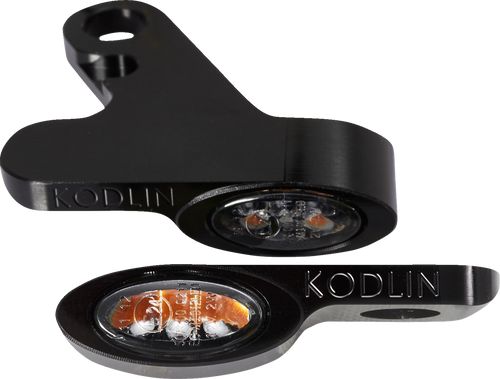 KODLIN USA K68500 Elypse LED 2-1 Front Turn Signals - Black