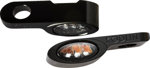 KODLIN USA K68510 Elypse LED 2-1 Turn Signals - Universal Black