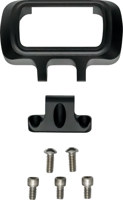 KODLIN USA KUS55137 Digital Gauge Bezel Kit for Ascent Pro Riser - For Ascent Pro Riser Anodized Black HD Softail '18-'24