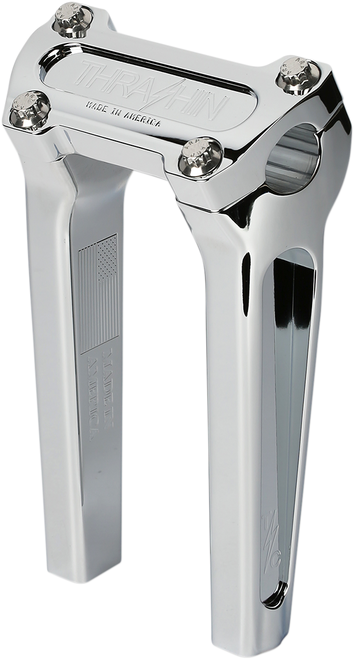THRASHIN SUPPLY CO. TSC-8000-3 Handlebar Risers - Straight 8" Chrome