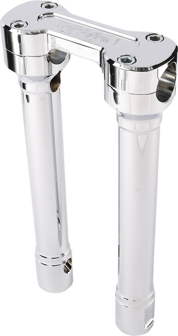 THRASHIN SUPPLY CO. TSC-1010-3 Hole Shot Risers - 10" Chrome