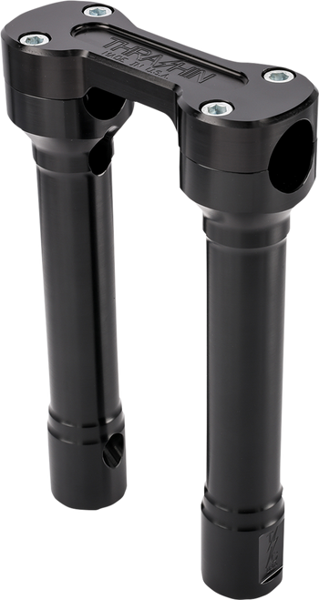 THRASHIN SUPPLY CO. TSC-8100-1 Hole Shot Risers - 8" Black