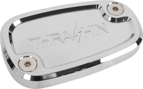THRASHIN SUPPLY CO. TSC-3177-3 Brake Reservoir Cap - Rear Chrome '18+ Softail