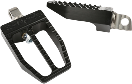 THRASHIN SUPPLY CO. TSC-2019-1-D Militant Foot Pegs - Black Dyna