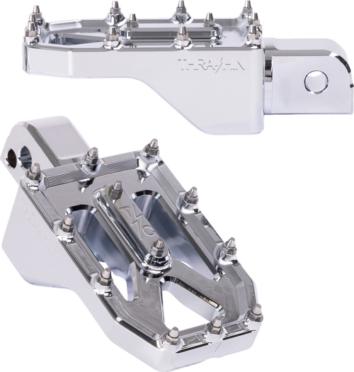 THRASHIN SUPPLY CO. TSC-2022-3-SR Aggressor Foot Pegs - Rear Chrome FL/FX '18-'25