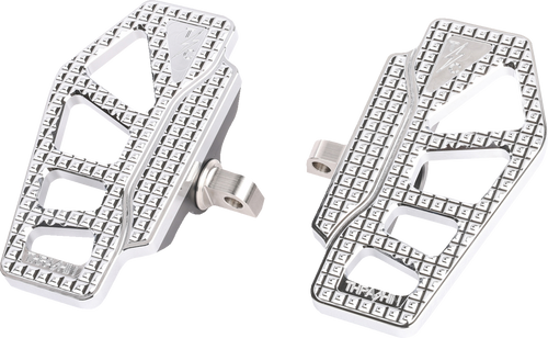 THRASHIN SUPPLY CO. TSC-2217-3-D Apex Mini Floorboards - Male Mount Chrome Dyna/FXR/Softail/Sportster