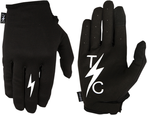 THRASHIN SUPPLY CO. SV2-01-009 Stealth V2 Gloves - Black Medium