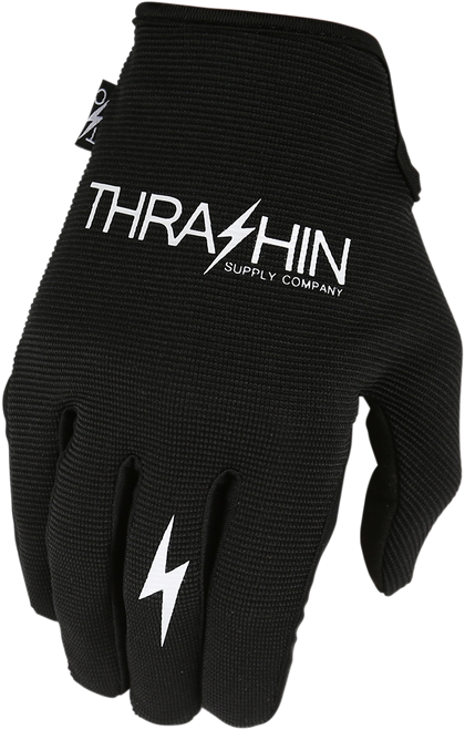THRASHIN SUPPLY CO. SV1-01-12 Stealth Gloves - Black 2XL