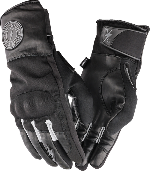 THRASHIN SUPPLY CO. TWG--00-11 Mission Waterproof Gloves - Black XL