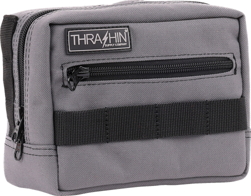 THRASHIN SUPPLY CO. THB-0016 Handlebar Bag - Gray