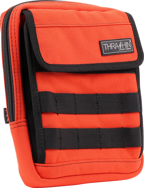 THRASHIN SUPPLY CO. THB-0035 Handlebar Bag Slim - Orange