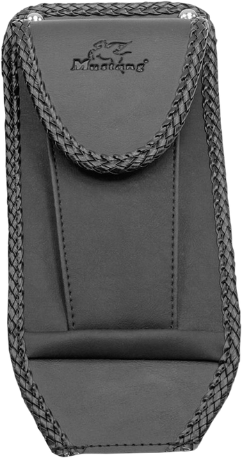 MUSTANG 93306 Pouch Tank Bib - Smooth Black Kawasaki