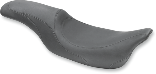 MUSTANG 75646 Tripper Fastback™ Seat - Tripper™ Fastback Stitched Black FL '08-'25