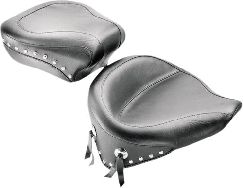 MUSTANG 76179 Wide Vintage Solo Seat - FLST '08-'17