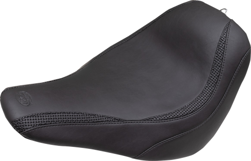 MUSTANG 83070 Runaround™ Solo Seat - Solo Black Basketweave FXLRS '20-'23