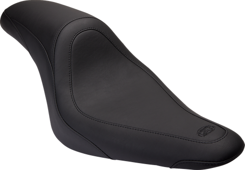 MUSTANG 75690 Tripper Fastback™ Seat - Tripper Fastback™ Smooth Black Bolt