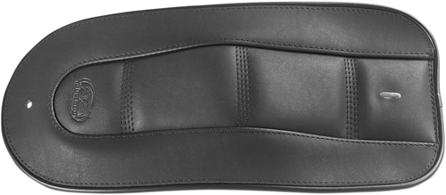 MUSTANG 78191 Fender Bib for Solo Seat — Quad Stitch - Quad Black HD Softail '18-'21