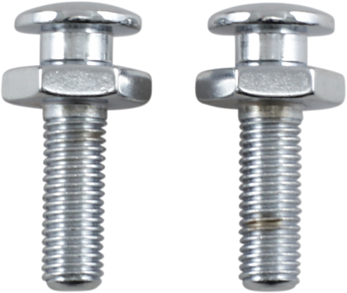 MUSTANG 78027 Chrome Seat Bolts and Mounting Nuts - Solo Seat FLHR/FXR