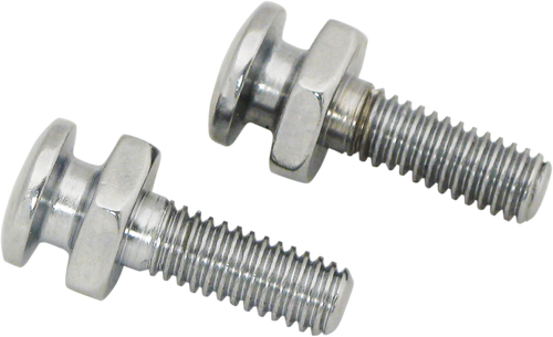 MUSTANG 78028 Chrome Seat Bolts and Mounting Nuts - Solo Seat FLHR