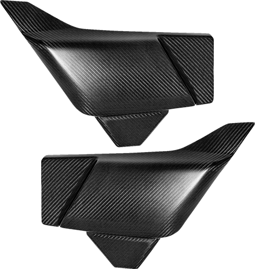 SADDLEMEN CF-823-07-003M Carbon Fiber Side Cover - Carbon Fiber/Matte HD Touring/Trike '23-'25