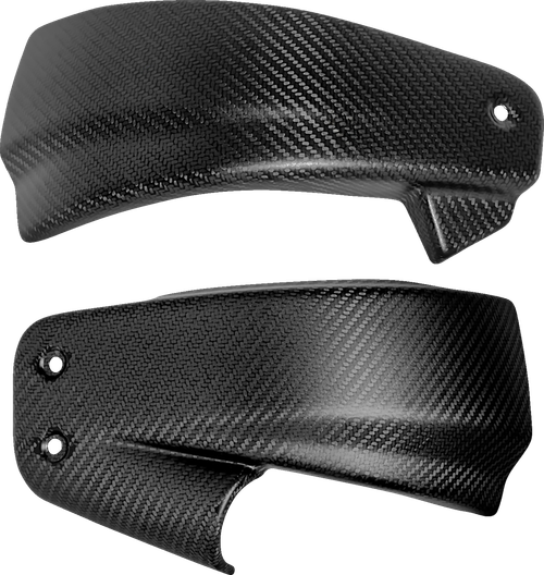 SADDLEMEN CF-818-002M Carbon Fiber Side Cover - Carbon Fiber/Matte HD Softail '18-'24