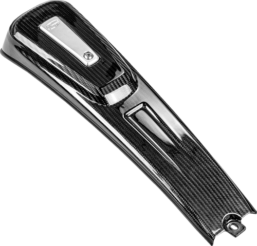 SADDLEMEN CF-822-29-002 Side Fill Carbon Fiber Dash Console - Side Fill Carbon Fiber/Gloss Harley-Davidson® Softail