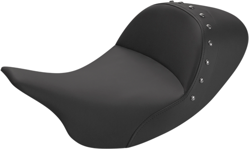 SADDLEMEN 808-07B-0039L Low Solo Seat - Low Studded FL '08-'24